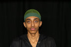 Evergreen Kufi prayer cap — front view