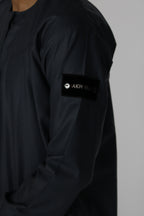 Slate Emirati thobe — sleeve detail