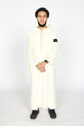 Sunshine Striped thobe — full-length front view