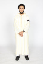 Sunshine Striped thobe — full-length front view